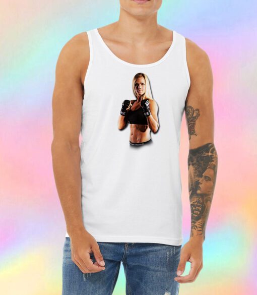 Holly Signs With the UFC Unisex Tank Top