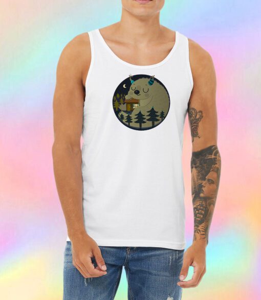 Home is where the monsters are Unisex Tank Top