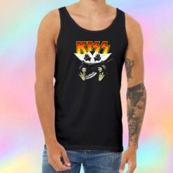 Hot Baby Yoda Hug Kiss Guitar Unisex Tank Top