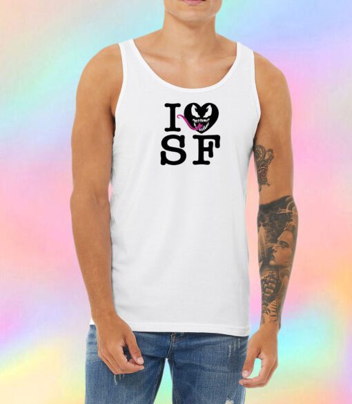 I Love San Francisco Unisex Tank Top