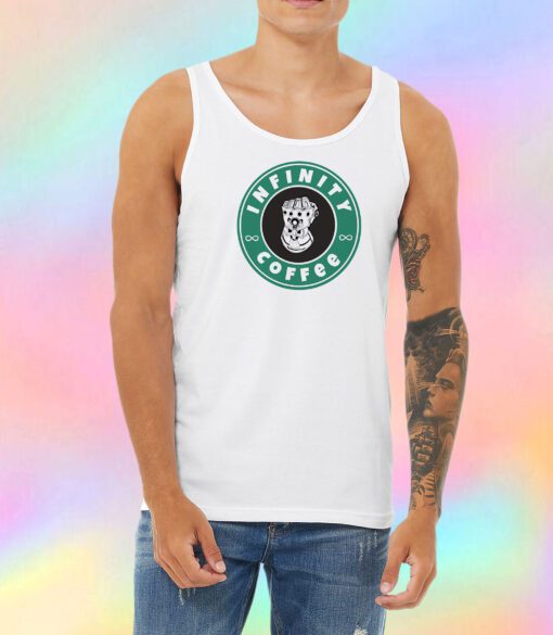Infinity Coffee Unisex Tank Top