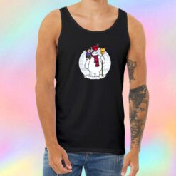 Inflatable Snowman Unisex Tank Top