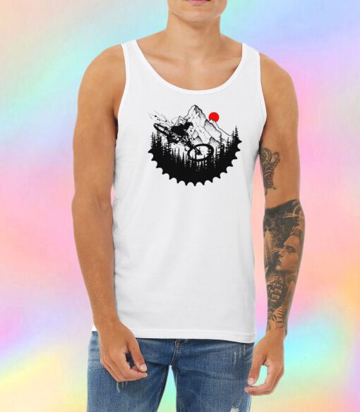 Ink Rider MTB Unisex Tank Top