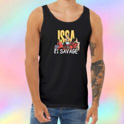 Issa Blanc 21 Savage Unisex Tank Top