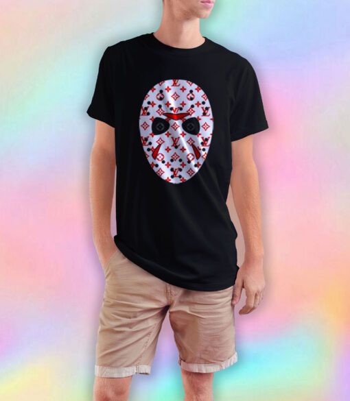 Jason Voorhees Mask Lv Monogram T Shirt