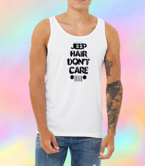 Jeep Hair Dont Care 1 Unisex Tank Top