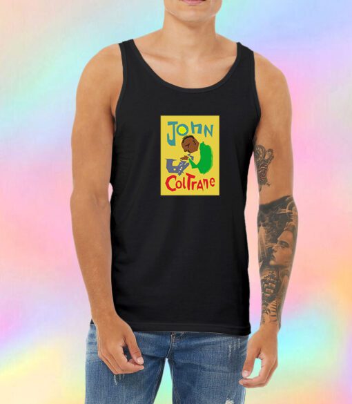 John Coltrane Jazz Music Band Unisex Tank Top