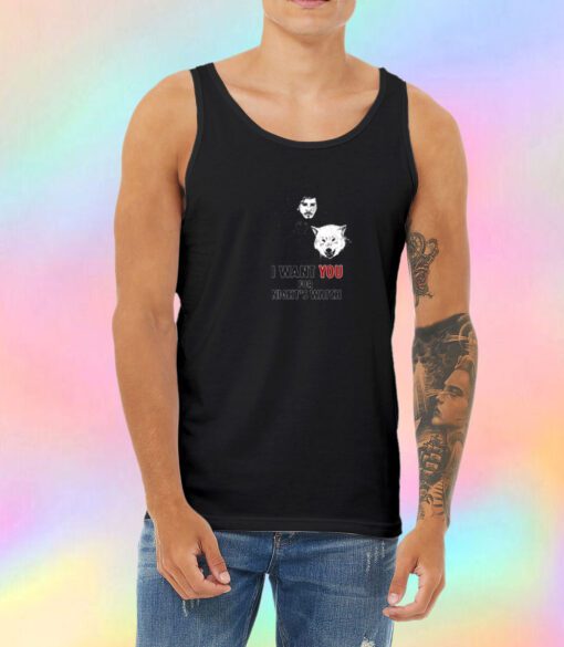 John snow wall Unisex Tank Top