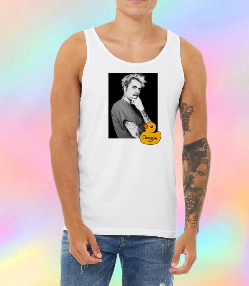 Justin Bieber Changes Duck Photo Album Unisex Tank Top