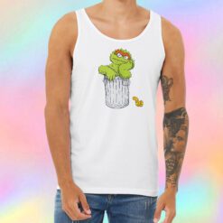 KAWS x Uniqlo x Sesame Street Oscar The Grouch Unisex Tank Top