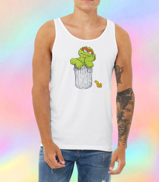 KAWS x Uniqlo x Sesame Street Oscar The Grouch Unisex Tank Top