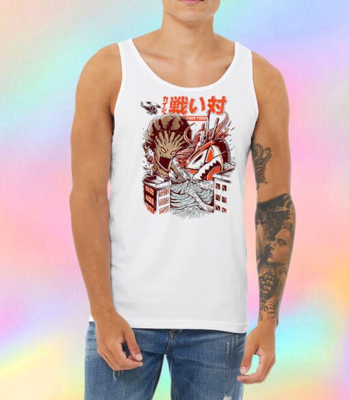 Kaiju Food Fight Unisex Tank Top