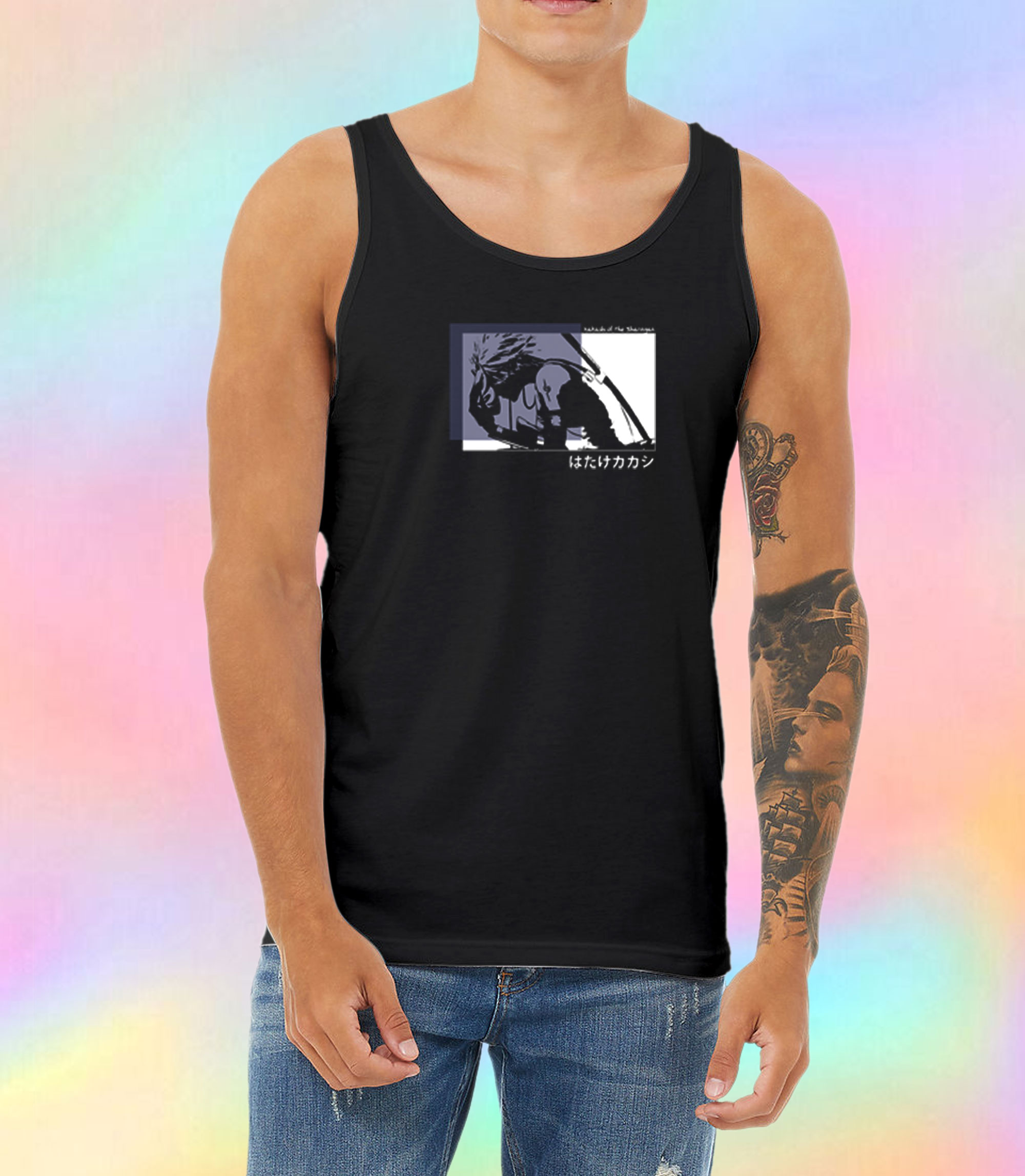 Best Selling Kakashi Hatake V2 Unisex Tank Top - Cloudteesdesign.com