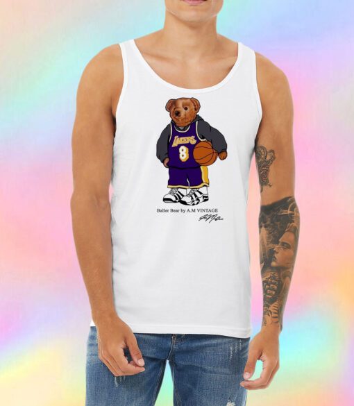 Kobe Baller Bear Unisex Tank Top