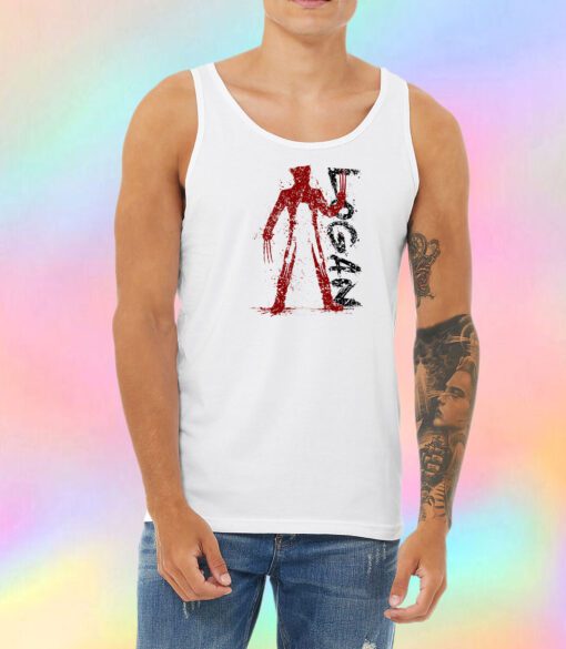 LOGAN 23 red Unisex Tank Top