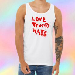 Lady Gaga Love Trumps Hate Unisex Tank Top