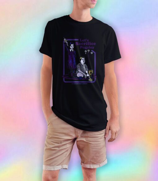 Lets Sacrifice Pugsley The Addams Family T Shirt