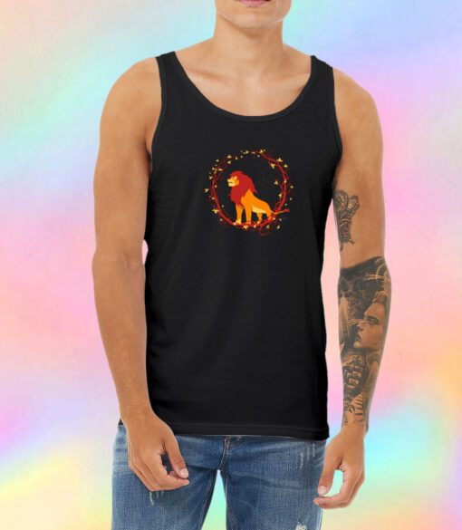 Lion circle Unisex Tank Top