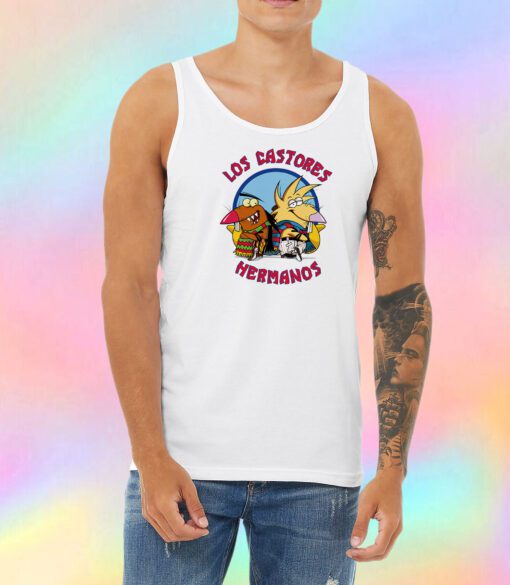 Los Castores Hermanos Unisex Tank Top