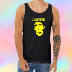 Lou Reed Vintage Super Soft Unisex Tank Top