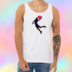 Love Basketball Unisex Tank Top
