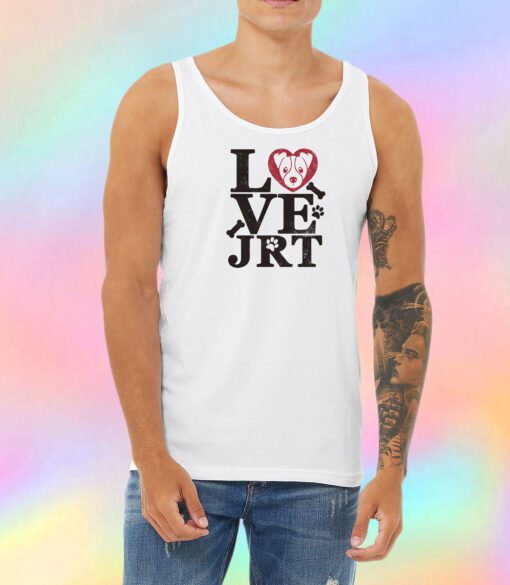 Love Jack Russell terrier Unisex Tank Top
