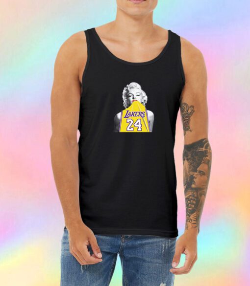 Marilyn Monroe Lakers 24 Kobe Bryant Hoodie Unisex Tank Top