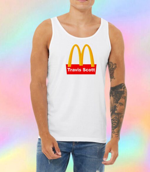 Mcd Travis Scott New Collaboration Unisex Tank Top