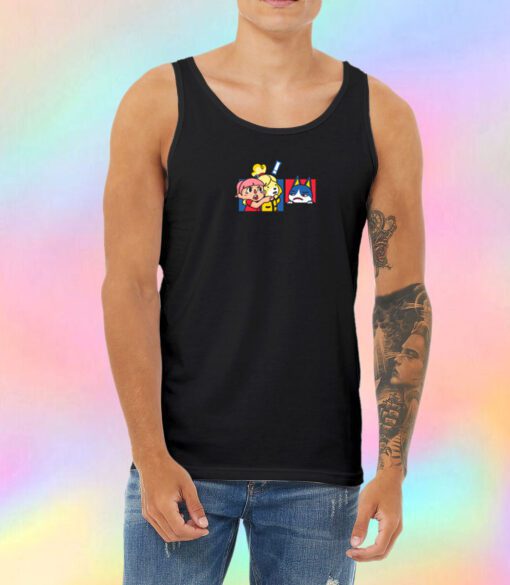 Meme Crossing Unisex Tank Top