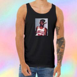 Michael Jordan Cigar Smoke Champions Unisex Tank Top