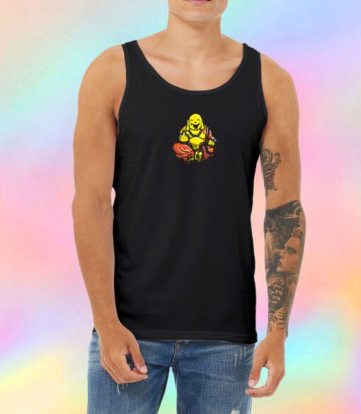 Middle Finger Buddha Unisex Tank Top
