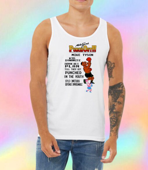 Mike Tyson Punchout In The Mouth Unisex Tank Top