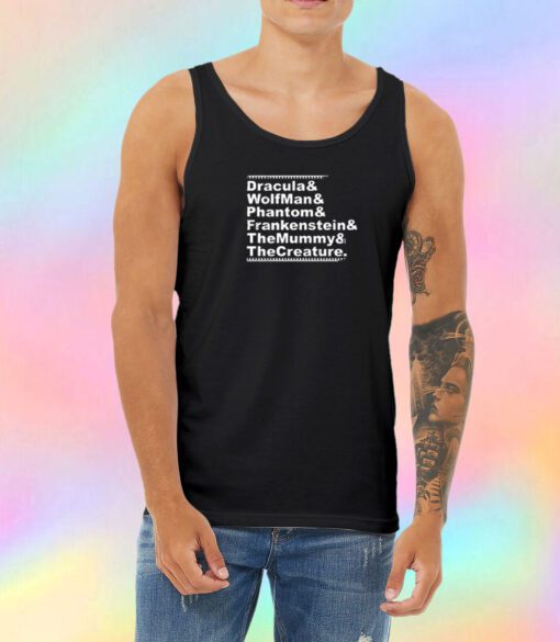 Monster List Unisex Tank Top