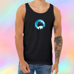 Moon biker Unisex Tank Top