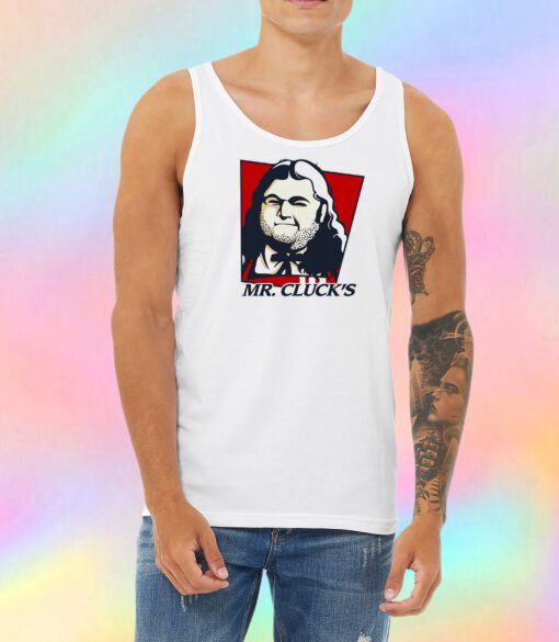 Mr Cluck is Fried Chicken Unisex Tank Top
