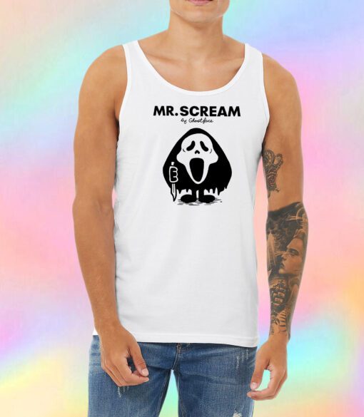 Mr. Scream Unisex Tank Top