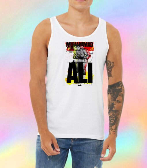 Muhammad Ali Art Unisex Tank Top