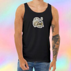 Mummy Cat Halloween Unisex Tank Top