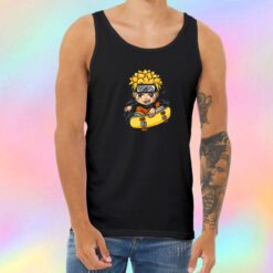 Naruto Skateboarding Cartoon Unisex Tank Top