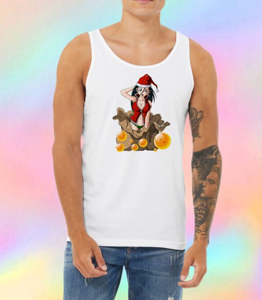 Navidad Dragon Ball Reborn Unisex Tank Top