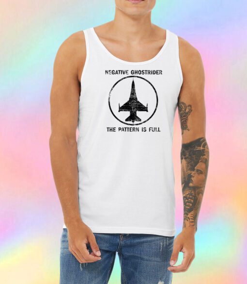 Negative Ghostrider The Pattern Is Full Unisex Tank Top