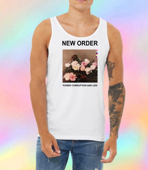New Order Power Corruption and Lies Unisex Tank Top