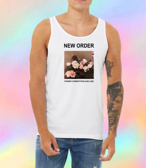 New Order Power Corruption and Lies Vintage Unisex Tank Top