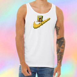 Nike x Spongebob Collab Parody Unisex Tank Top