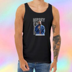 Nipsey Hussle Singing Vintage Unisex Tank Top