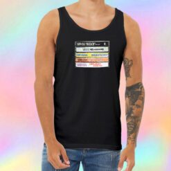 Nirvana Album Cassettes Unisex Tank Top