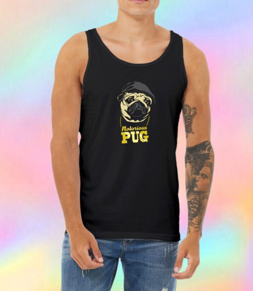 Notorious Pug Unisex Tank Top