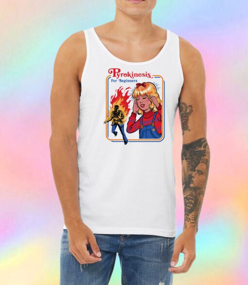 Pyrokinesis for Beginners Psychedelic Unisex Tank Top
