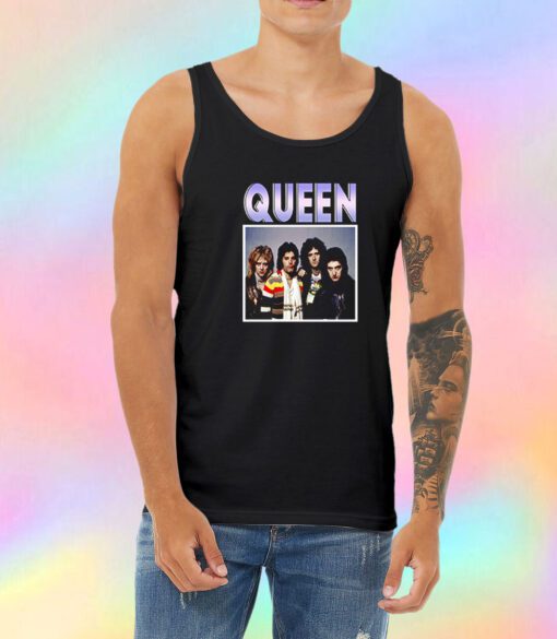 Queen Band Vintage Retro Unisex Tank Top