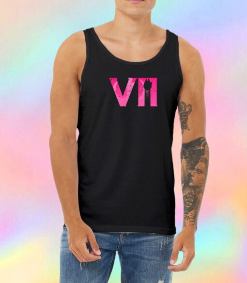 Seven Pink Variant Unisex Tank Top